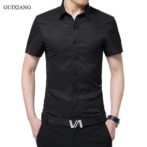 arrival summer style men boutique male short sleeve shirt high-quality slim solid short-sleeve plus size -5xl men's casual shirts, White;black
arrival summer style men boutique male short sleeve shirt high-quality slim solid short-sleeve plus size -5xl men's casual shirts, White;black
