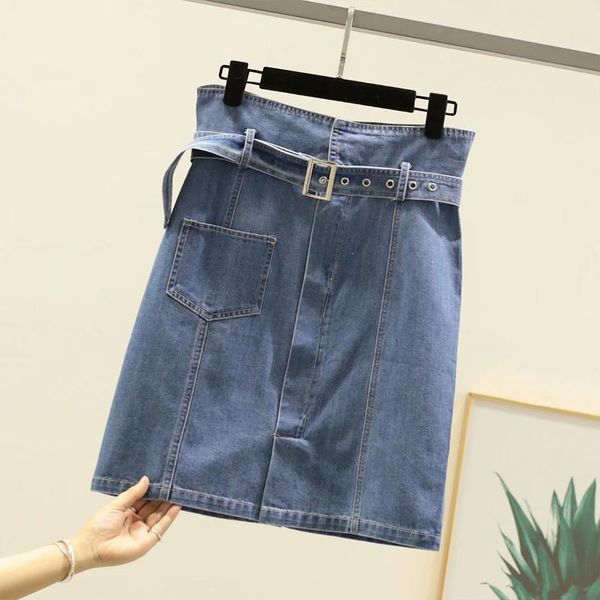 skirts denim skirt korean-style slim fit a-line belt included solid casual lace-up above knee mini, Black
skirts denim skirt korean-style slim fit a-line belt included solid casual lace-up above knee mini, Black