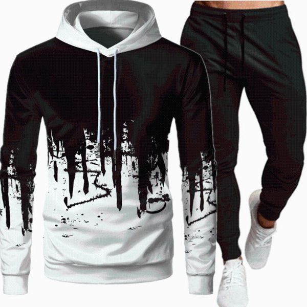 men's tracksuits autumn winter 3d printed hooded sweater set sportswear tracksuit long sleeve clothing suit, Gray
men's tracksuits autumn winter 3d printed hooded sweater set sportswear tracksuit long sleeve clothing suit, Gray