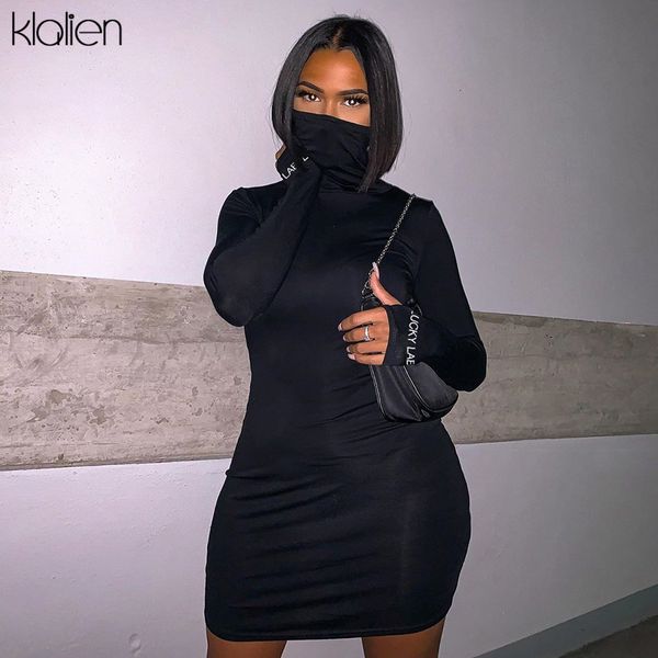 dresses autumn fashion street long sleeve turtleneck black bodycon women new simple office lady slim mini dress, Black;gray
dresses autumn fashion street long sleeve turtleneck black bodycon women new simple office lady slim mini dress, Black;gray