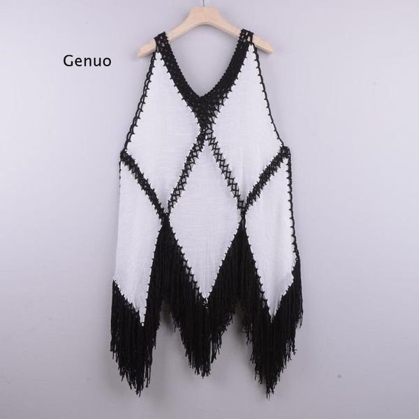 women's swimwear cover up bikini women swimsuit cover-up beach bathing suit wear knitting mesh dress tunic robe, White;black
women's swimwear cover up bikini women swimsuit cover-up beach bathing suit wear knitting mesh dress tunic robe, White;black