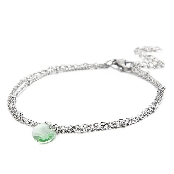 fashion women crystal bracelets stainless steel link chain bracelets 220225, Golden;silver
fashion women crystal bracelets stainless steel link chain bracelets 220225, Golden;silver