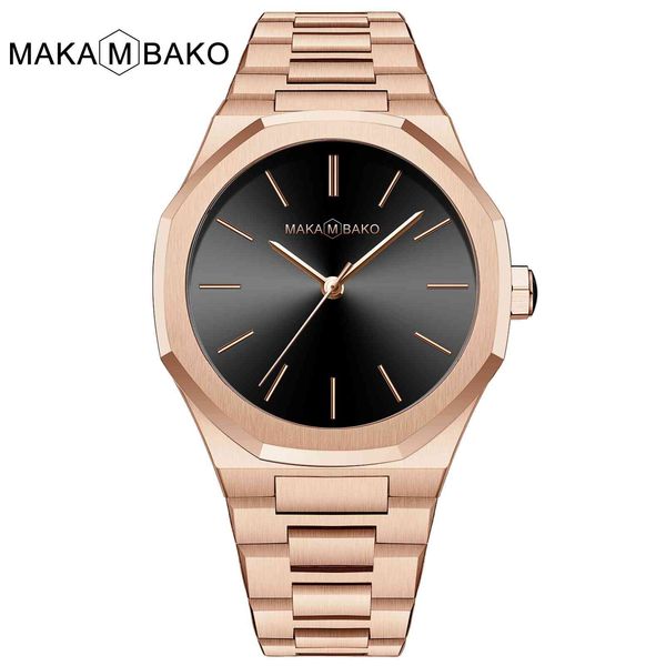 brand design luxury rose gold stainless steel band business men fashion all black wristwatch waterproof quartz watch, Slivery;brown
brand design luxury rose gold stainless steel band business men fashion all black wristwatch waterproof quartz watch, Slivery;brown