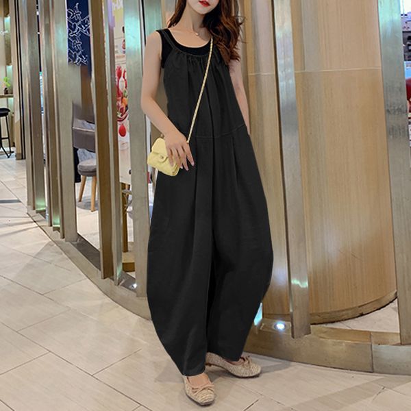 casual dresses vonda stylish women rompers summer long jumpsuits 2021 fashion straps sleeveless loose playsuits harem pants 8, Black;gray
casual dresses vonda stylish women rompers summer long jumpsuits 2021 fashion straps sleeveless loose playsuits harem pants 8, Black;gray