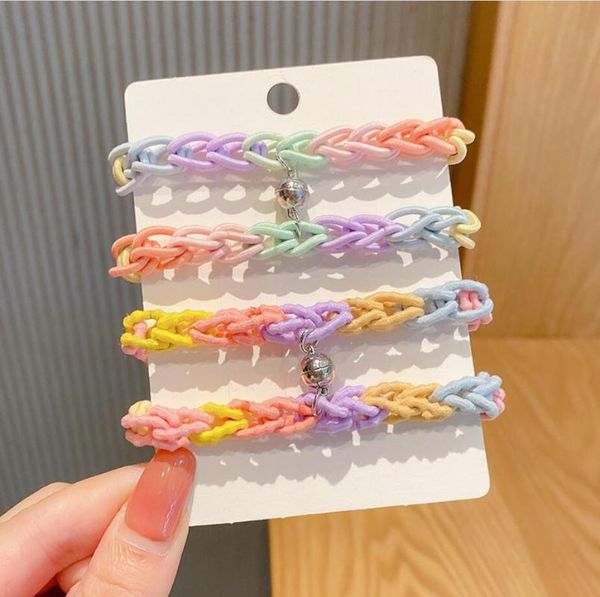 charm bracelets rubber band wrist rainbow head rope braided bracelet diy gifts for friends and lovers bracele wristband elastic jewe, Golden;silver
charm bracelets rubber band wrist rainbow head rope braided bracelet diy gifts for friends and lovers bracele wristband elastic jewe, Golden;silver