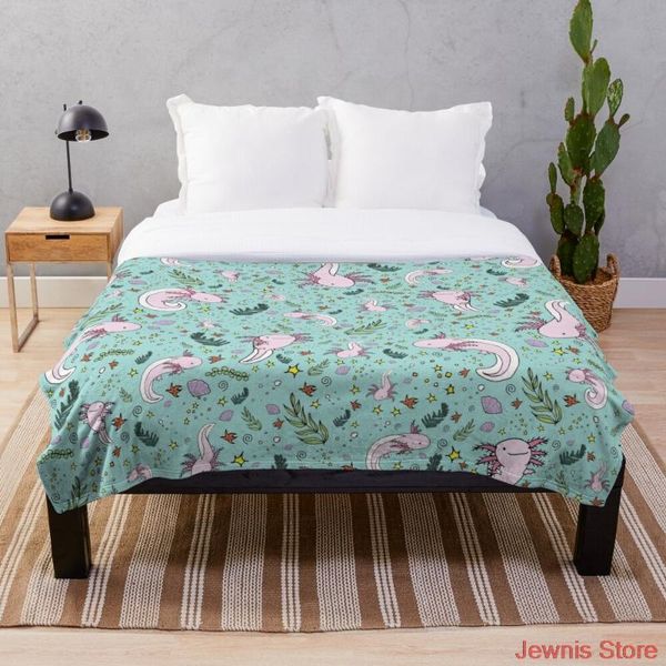 blankets axolotl throw blanket cover, warm decoration, bed and sofa, applicable to men women
blankets axolotl throw blanket cover, warm decoration, bed and sofa, applicable to men women