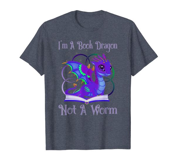 I'm A Book Dragon Not A Worm T-Shirt Gift for Reading Lovers T-Shirt, Mainly pictures
I'm A Book Dragon Not A Worm T-Shirt Gift for Reading Lovers T-Shirt, Mainly pictures
