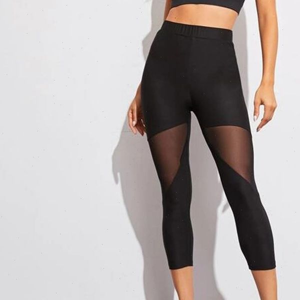 4 splice tight fitness women legging hollow out cropped pants trousers sports, Black
4 splice tight fitness women legging hollow out cropped pants trousers sports, Black