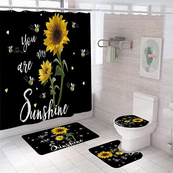 shower curtains sunflower curtain sets with rugs set you are my sunshine bathroom decor toilet bath mats
shower curtains sunflower curtain sets with rugs set you are my sunshine bathroom decor toilet bath mats