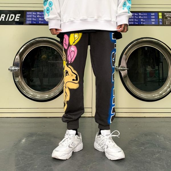 pants trousers autumn and winter 2021 guochao loose legged men's college leisure sports street fashion, Black
pants trousers autumn and winter 2021 guochao loose legged men's college leisure sports street fashion, Black