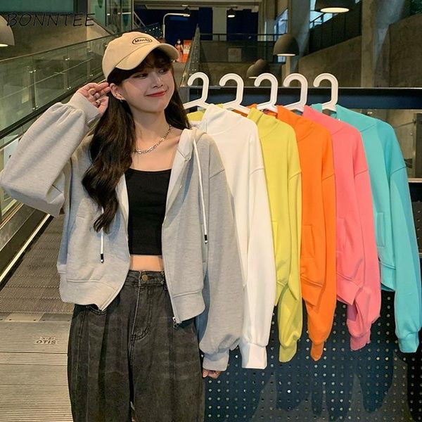 women's hoodies & sweatshirts women solid pockets zip-up leisure cropped all-match college simple cozy streetwear stylish elegant korea, Black
women's hoodies & sweatshirts women solid pockets zip-up leisure cropped all-match college simple cozy streetwear stylish elegant korea, Black