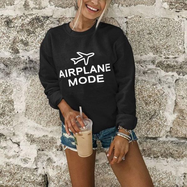 women's hoodies & sweatshirts women letter plane airplane pattern long sleeve o-neck clothes blusas de mujer female girl tunic ropa, Black
women's hoodies & sweatshirts women letter plane airplane pattern long sleeve o-neck clothes blusas de mujer female girl tunic ropa, Black