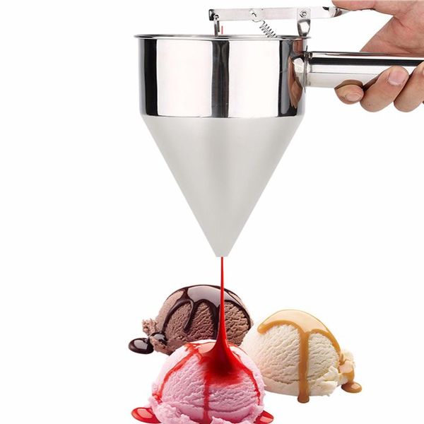 baking & pastry tools funnel stainless steel waffle batter dispenser pancake maker cooking for home kitchen bakery use tool
baking & pastry tools funnel stainless steel waffle batter dispenser pancake maker cooking for home kitchen bakery use tool