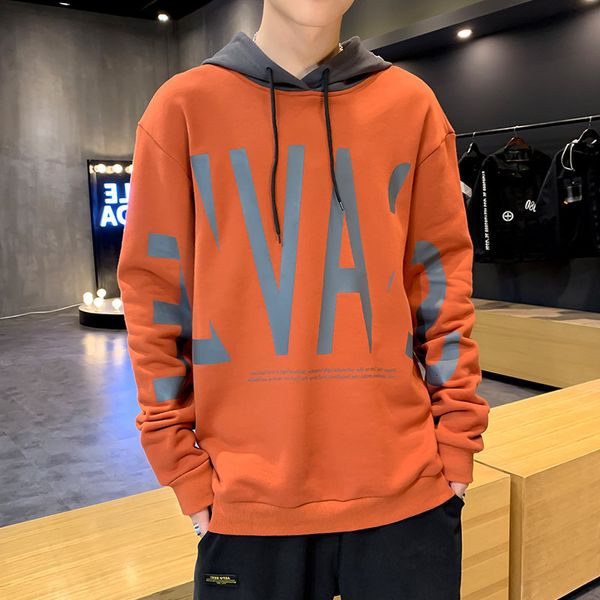 and winter trend simple autumn style personalized leisure hat large letter youth sweater men's top, Black
and winter trend simple autumn style personalized leisure hat large letter youth sweater men's top, Black