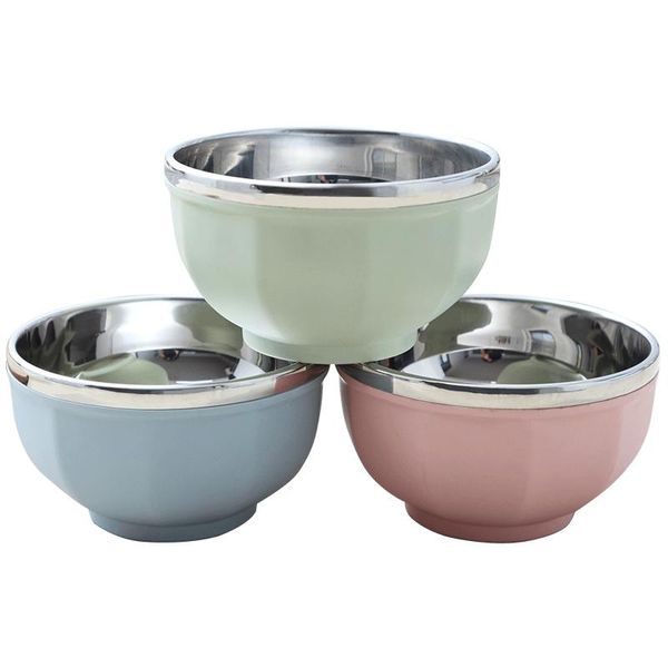 bowls 304 stainless steel bowl baby rice anti-scalding anti-fall double insulation large tableware single household
bowls 304 stainless steel bowl baby rice anti-scalding anti-fall double insulation large tableware single household