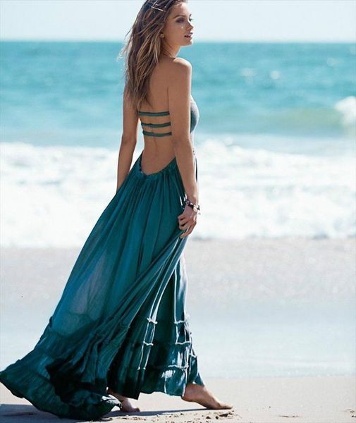 backless sleeveless maxi womens dress vintage boho beach wear summer long cotton vestidos mujer robe, Black;gray
backless sleeveless maxi womens dress vintage boho beach wear summer long cotton vestidos mujer robe, Black;gray