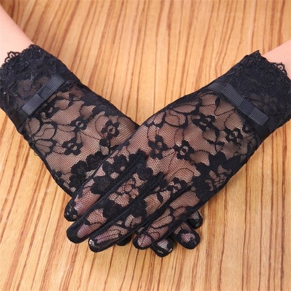summer new thin breathable lace sunscreen outdoor riding short touch screen tram women's gloves, Black
summer new thin breathable lace sunscreen outdoor riding short touch screen tram women's gloves, Black