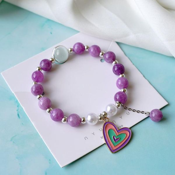charm bracelets wholesale handmade korean string rope purple cute crystal beads bracelet for women kids girls gift fashion jewelery, Golden;silver
charm bracelets wholesale handmade korean string rope purple cute crystal beads bracelet for women kids girls gift fashion jewelery, Golden;silver