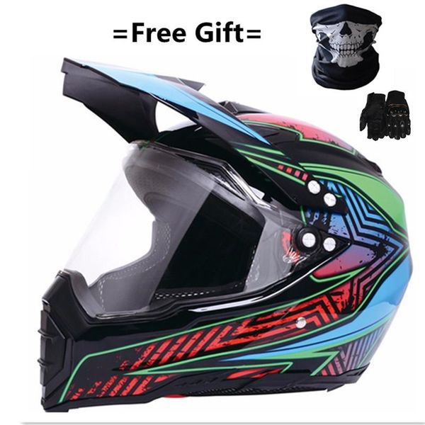 motorcycle helmets mate black dual sport off road helmet dirt bike atv d.o.t certified (m, blue) full face casco for moto
motorcycle helmets mate black dual sport off road helmet dirt bike atv d.o.t certified (m, blue) full face casco for moto