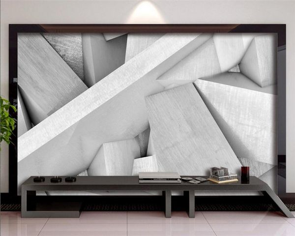 custom cement block geometry mural wallpaper modern living room sofa tv background waterproof 3d wall covering wallpapers
custom cement block geometry mural wallpaper modern living room sofa tv background waterproof 3d wall covering wallpapers