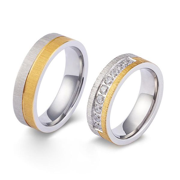 wedding rings vintage two tone russia matte couple for men and women gold filled lover alliance stainless steel ring marrigage, Slivery;golden
wedding rings vintage two tone russia matte couple for men and women gold filled lover alliance stainless steel ring marrigage, Slivery;golden