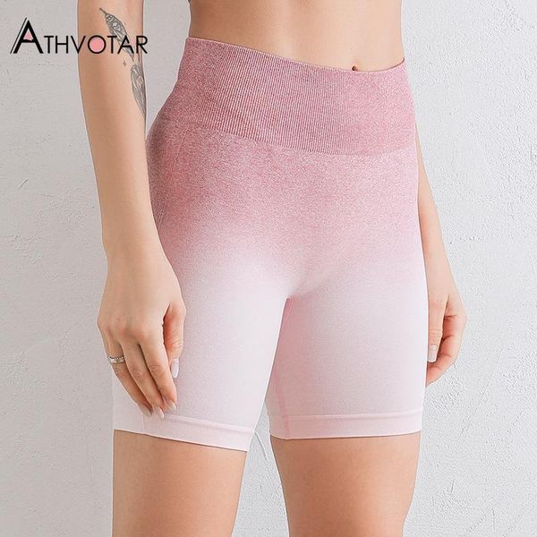 women's shorts athvotar women gradient seamless high waist elasticity short fitness push up sport gym workout, White;black
women's shorts athvotar women gradient seamless high waist elasticity short fitness push up sport gym workout, White;black