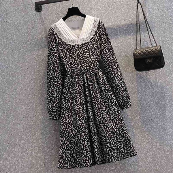 spring summer french vintage boho beach woman dress ladies long sleeve floral print chiffon pleated party dresse robe femme 210514, Black;gray
spring summer french vintage boho beach woman dress ladies long sleeve floral print chiffon pleated party dresse robe femme 210514, Black;gray