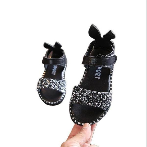 sandals summer children's ear girls fashion sequin rhinestone roman shoe bag heel open toe shoes, Black;red
sandals summer children's ear girls fashion sequin rhinestone roman shoe bag heel open toe shoes, Black;red