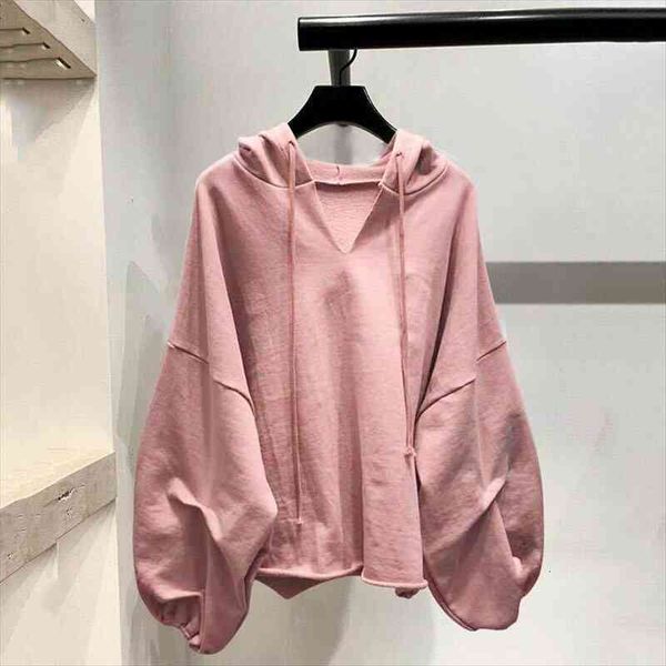 womens clothing hooded ins thin autumn and winter loose korean style hoodies soild color long sleeve, Black
womens clothing hooded ins thin autumn and winter loose korean style hoodies soild color long sleeve, Black