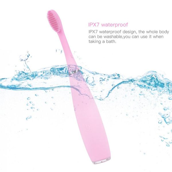 smart electric toothbrush sonic usb rechargeable tooth brush oral hygiene dental care silicone kids children + head
smart electric toothbrush sonic usb rechargeable tooth brush oral hygiene dental care silicone kids children + head