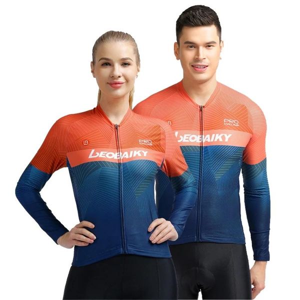 racing sets pro team cycling uniform men summer long sleeve bicycle jersey women road bike clothes sportswear couple mtb riding wear, Black;blue
racing sets pro team cycling uniform men summer long sleeve bicycle jersey women road bike clothes sportswear couple mtb riding wear, Black;blue