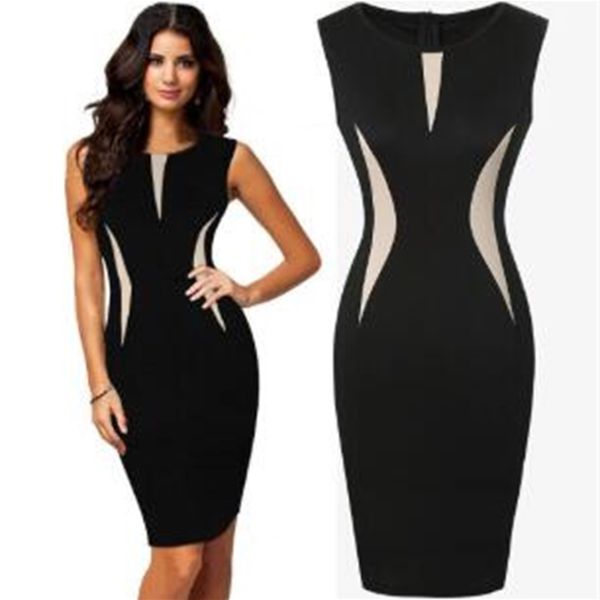 casual dresses womens party pencil business patchwork basic dress women sleeveless sheath vestidos vest slim bodycon, Black;gray
casual dresses womens party pencil business patchwork basic dress women sleeveless sheath vestidos vest slim bodycon, Black;gray