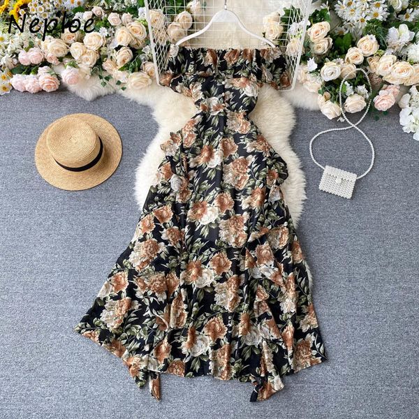 neploe women loose elegant dresses new summer sweet empire ruffles slash neck irregular long print female beach dress 8 210423, Black;gray
neploe women loose elegant dresses new summer sweet empire ruffles slash neck irregular long print female beach dress 8 210423, Black;gray