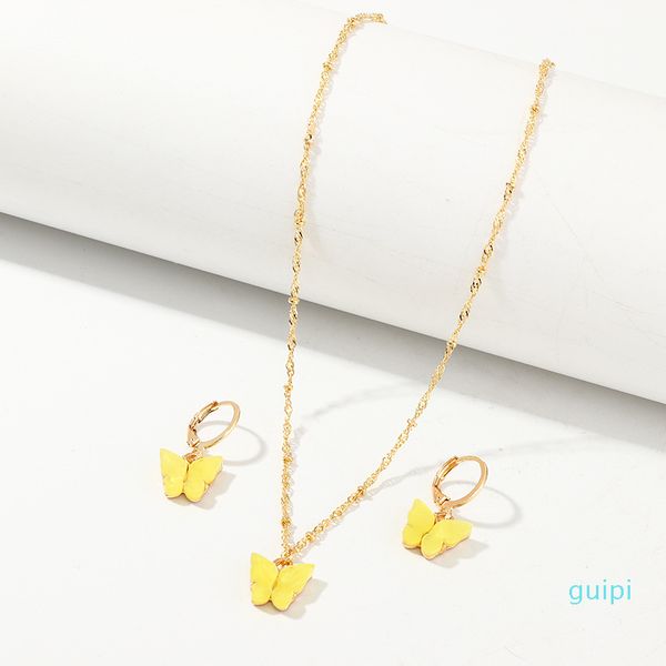 butterfly necklaces and earrings set for women girls fashion pink gold necklace elegant choker fashion jewelry, Silver
butterfly necklaces and earrings set for women girls fashion pink gold necklace elegant choker fashion jewelry, Silver
