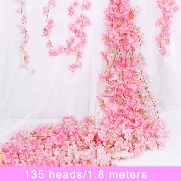 180cm artificial fake silk sakura blossoms flower vines party supplies garland ivy wall hanging wedding home decor decorative flowers & wrea
180cm artificial fake silk sakura blossoms flower vines party supplies garland ivy wall hanging wedding home decor decorative flowers & wrea