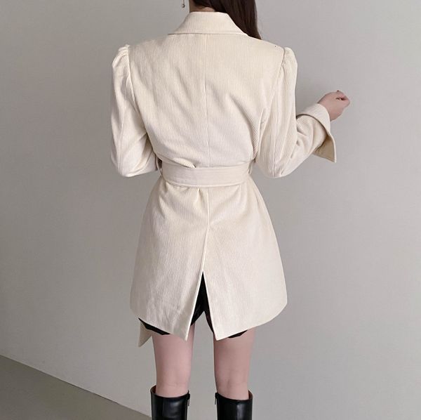 women's fur & faux korea women fashion with belt woolen jacket coat vintage long sleeve side pockets female outerwear chic overcoa, Black
women's fur & faux korea women fashion with belt woolen jacket coat vintage long sleeve side pockets female outerwear chic overcoa, Black