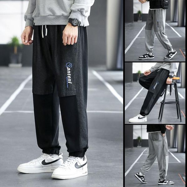 men's pants fashion men's hong kong style knitted overalls all-match trousers large size loose casual, Black
men's pants fashion men's hong kong style knitted overalls all-match trousers large size loose casual, Black