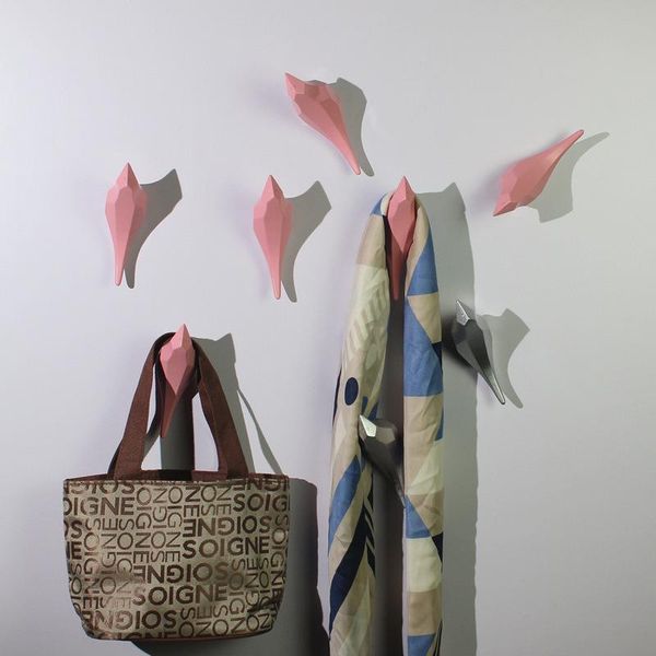 hooks & rails 1pc nordic bird shaped hanging hook bag key clothes hanger home bedroom office wall decorative ornament
hooks & rails 1pc nordic bird shaped hanging hook bag key clothes hanger home bedroom office wall decorative ornament