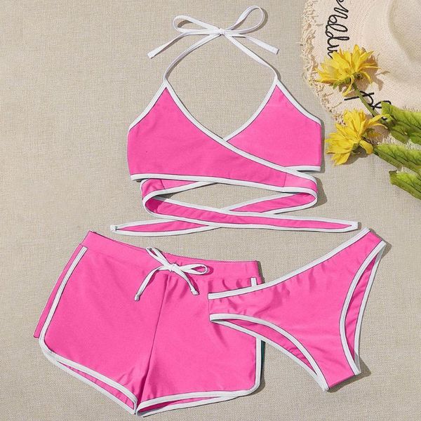 women's swimwear bikini set three piece swimsuit push up brazilian bathing suit beachwear swimming for bikinijg3 0vic, White;black
women's swimwear bikini set three piece swimsuit push up brazilian bathing suit beachwear swimming for bikinijg3 0vic, White;black