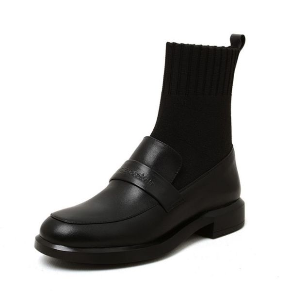 new ankle boots women real leather patchwork ladies shoes winter fashion sweet short boots ladies footwear size 34-39, Black
new ankle boots women real leather patchwork ladies shoes winter fashion sweet short boots ladies footwear size 34-39, Black