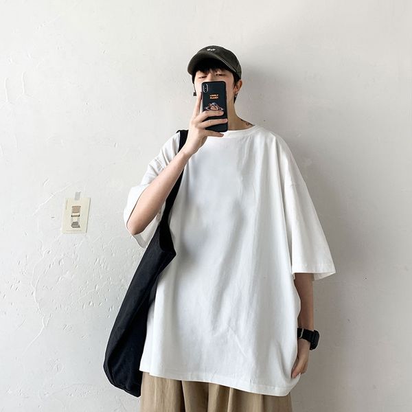 men's t-shirts cotton short-sleeved t-shirt fashion casual o-neck t shirt men streetwear korean loose summer tshirt mens s-5x, White;black
men's t-shirts cotton short-sleeved t-shirt fashion casual o-neck t shirt men streetwear korean loose summer tshirt mens s-5x, White;black