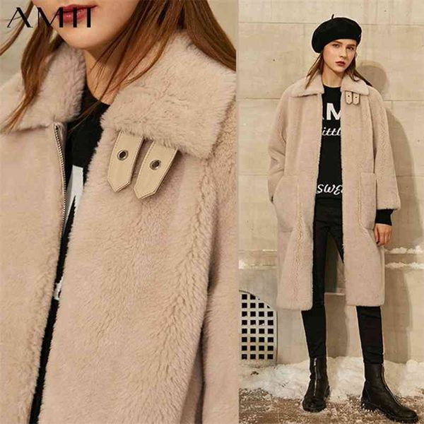 minimalism winter fur women's coat fashion solid lapel loose stand collar female jacket women 1366 210527, Black
minimalism winter fur women's coat fashion solid lapel loose stand collar female jacket women 1366 210527, Black