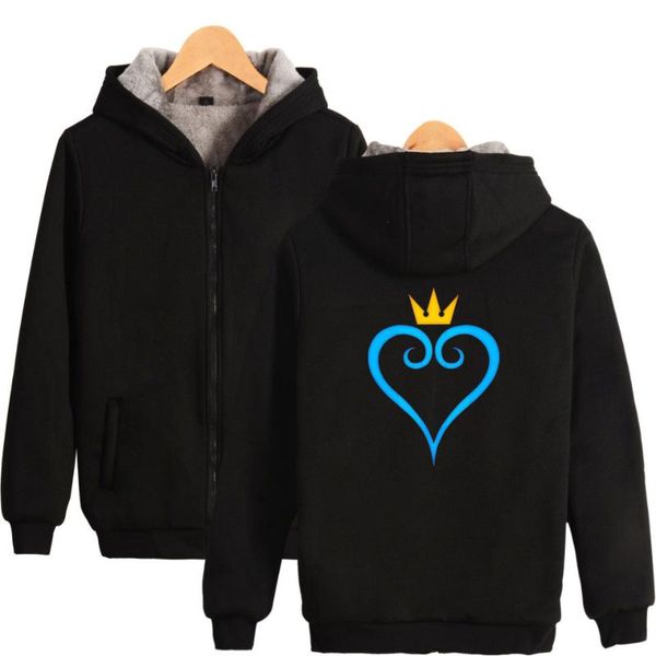 men's hoodies & sweatshirts kingdom hearts zipper hoodie men/women fashion winter warm thicken kpop hoody long sleeved sweatshirt, Black
men's hoodies & sweatshirts kingdom hearts zipper hoodie men/women fashion winter warm thicken kpop hoody long sleeved sweatshirt, Black