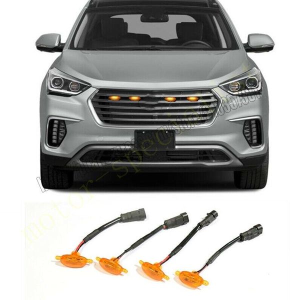 interior&external lights for santa fe 2013-2021 front grille led light raptor grill trim cover 4pcs car accessories
interior&external lights for santa fe 2013-2021 front grille led light raptor grill trim cover 4pcs car accessories