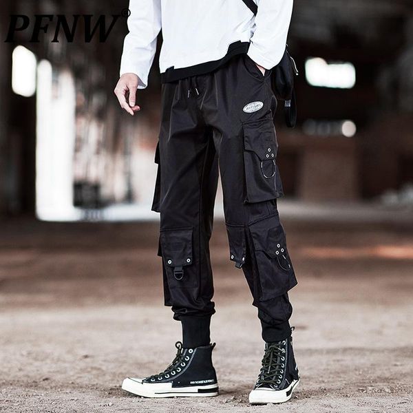 men's pants pfnw 2021 autumn black ins tide casual safari style loose teenager straight tube drawstring trousers cargo x0281
men's pants pfnw 2021 autumn black ins tide casual safari style loose teenager straight tube drawstring trousers cargo x0281