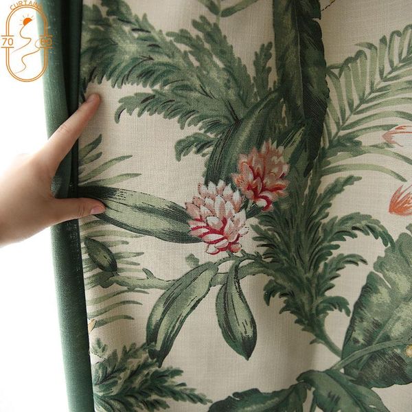 curtain & drapes american retro cotton and linen printed curtains leaf blackout for living room bedroom study customized
curtain & drapes american retro cotton and linen printed curtains leaf blackout for living room bedroom study customized