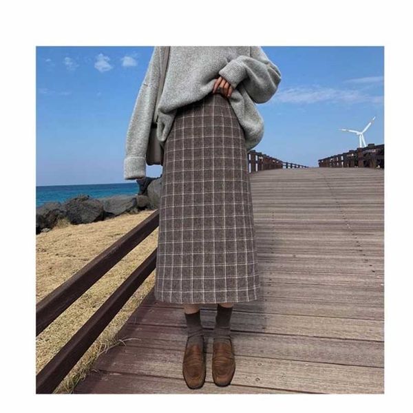 large size high elastic waist long skirt women autumn and winter plaid a-line pleated skirts m-4xl 211112, Black
large size high elastic waist long skirt women autumn and winter plaid a-line pleated skirts m-4xl 211112, Black