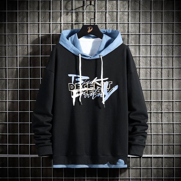 men's hoodies & sweatshirts spring and autumn long sleeve men hooded sweatshirt tide brand fashion korean casual loose round neck hoodi, Black
men's hoodies & sweatshirts spring and autumn long sleeve men hooded sweatshirt tide brand fashion korean casual loose round neck hoodi, Black