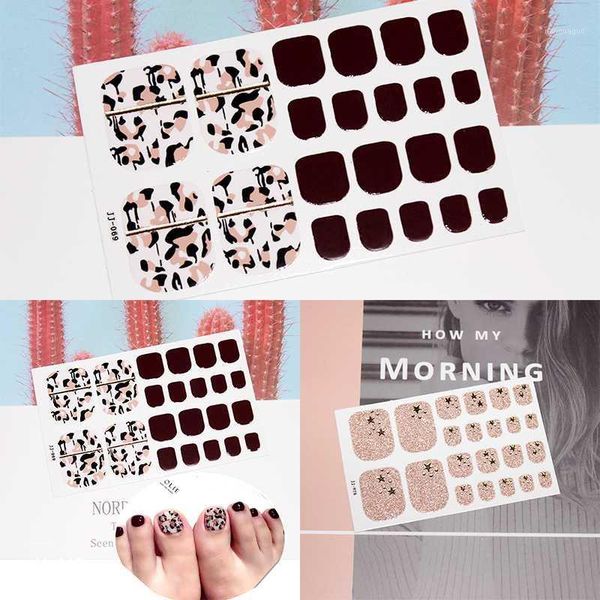 22tips/sheet colorful shinny full nail art tips diy adhesive wraps waterproof stickers decorations manicure drop 1, Black
22tips/sheet colorful shinny full nail art tips diy adhesive wraps waterproof stickers decorations manicure drop 1, Black