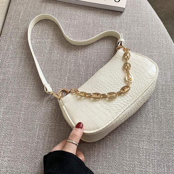 evening bags fashion crocodile pattern baguette mini pu leather shoulder for women chain designer luxury handbag female travel tote
evening bags fashion crocodile pattern baguette mini pu leather shoulder for women chain designer luxury handbag female travel tote